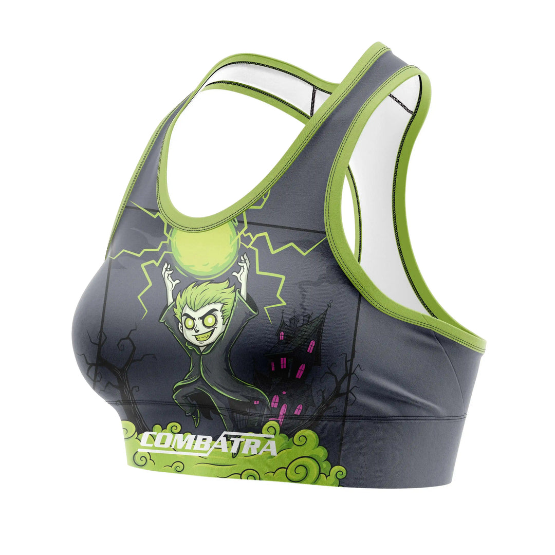 Neon Evil Energy Sports Bra alternate view | Combatra