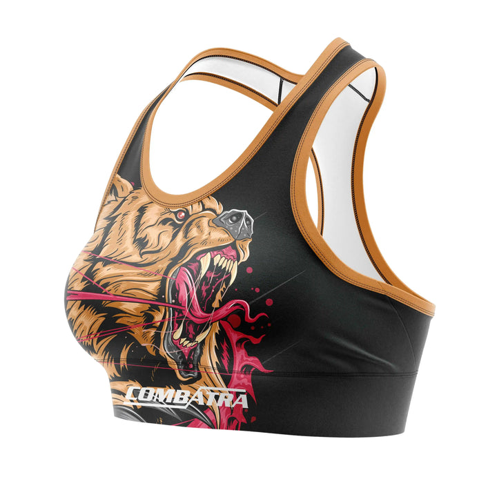 Savage Bear Attack Sports Bra alternate view | Combatra