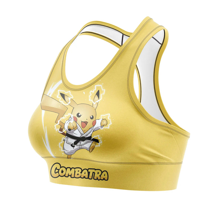 Power Shock Fighter Sports Bra | Combatra