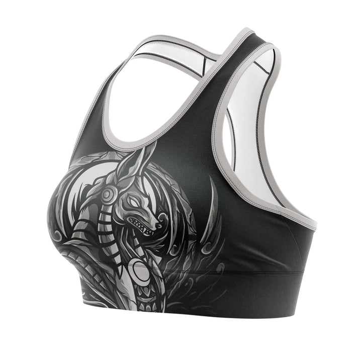 Shadow Dragon King Sports Bra alternate view | Combatra