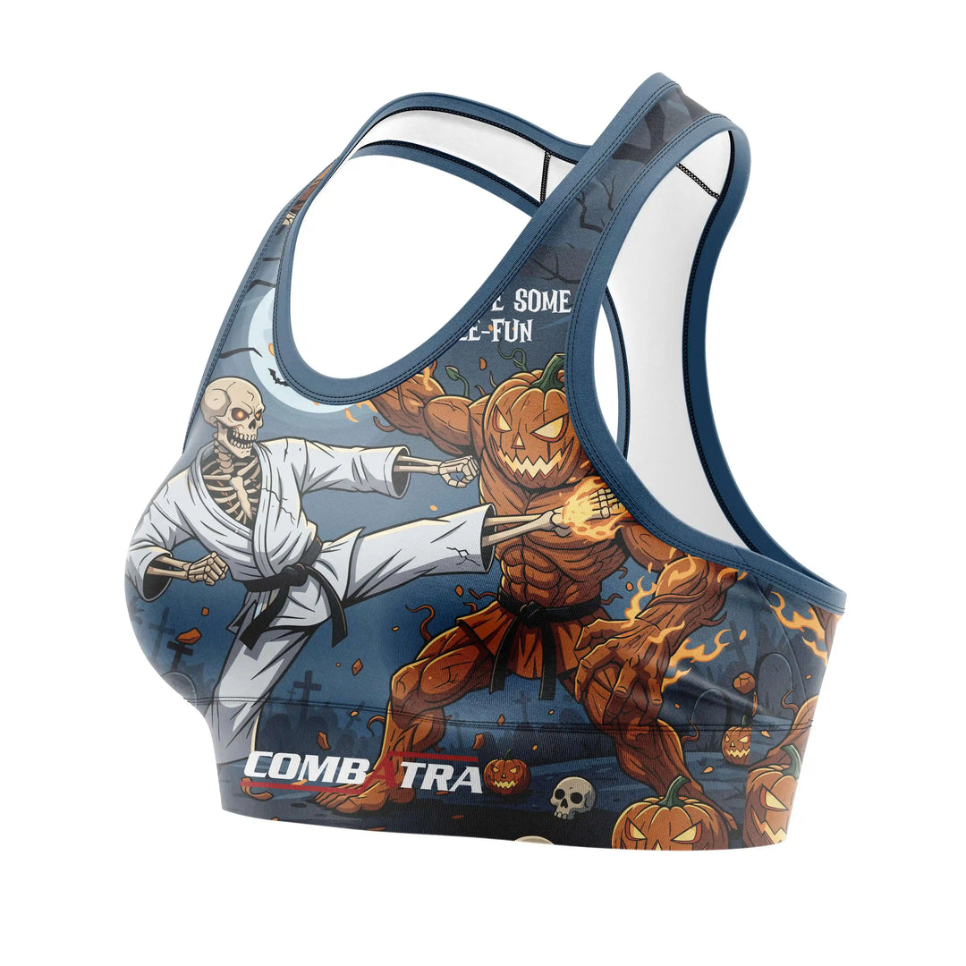 Halloween Club Fight Sports Bra | Combatra