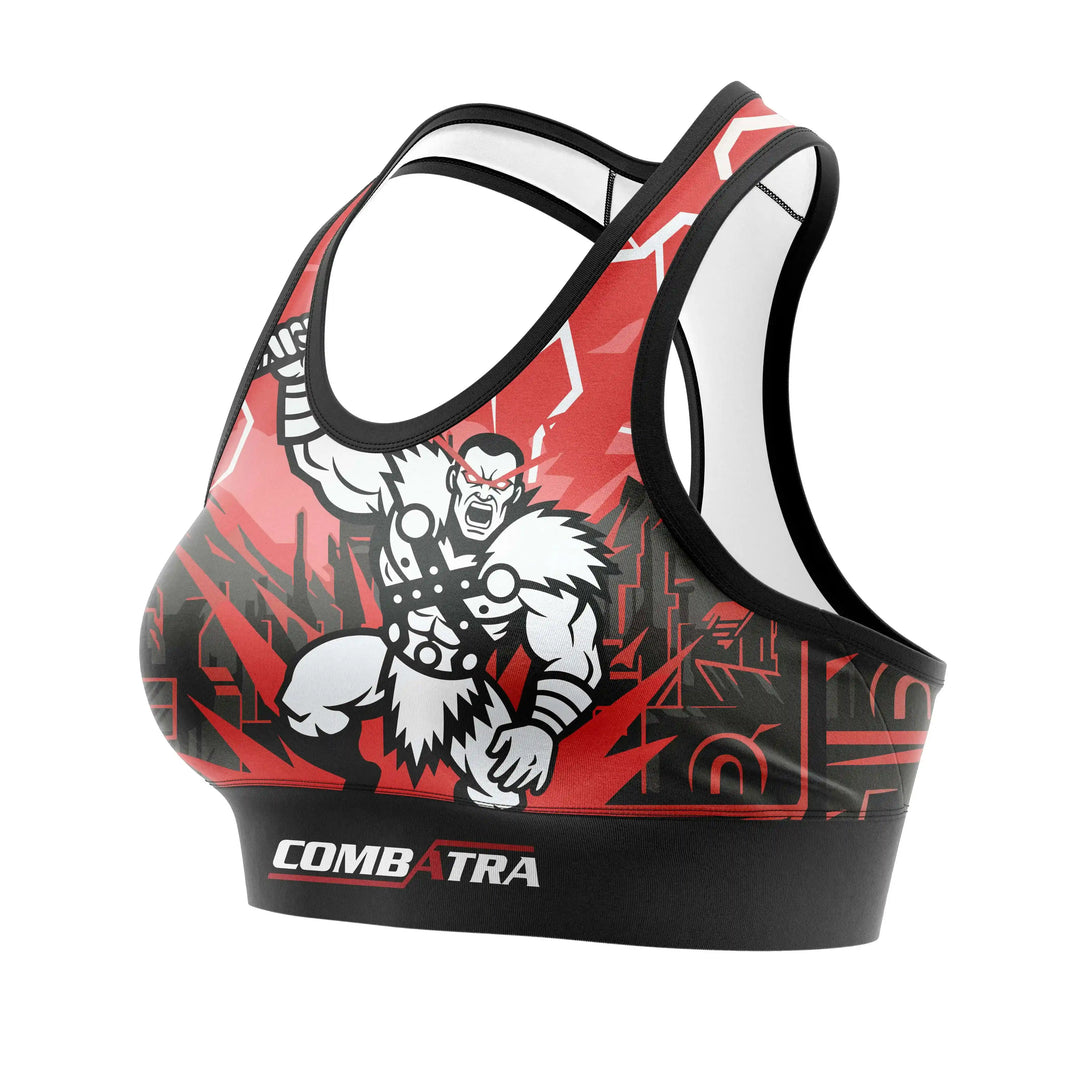 Thunder Hammer Warrior Sports Bra | Combatra