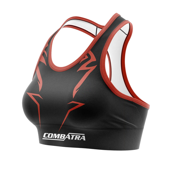 Shadow Flame Combat Sports Bra alternate view | Combatra