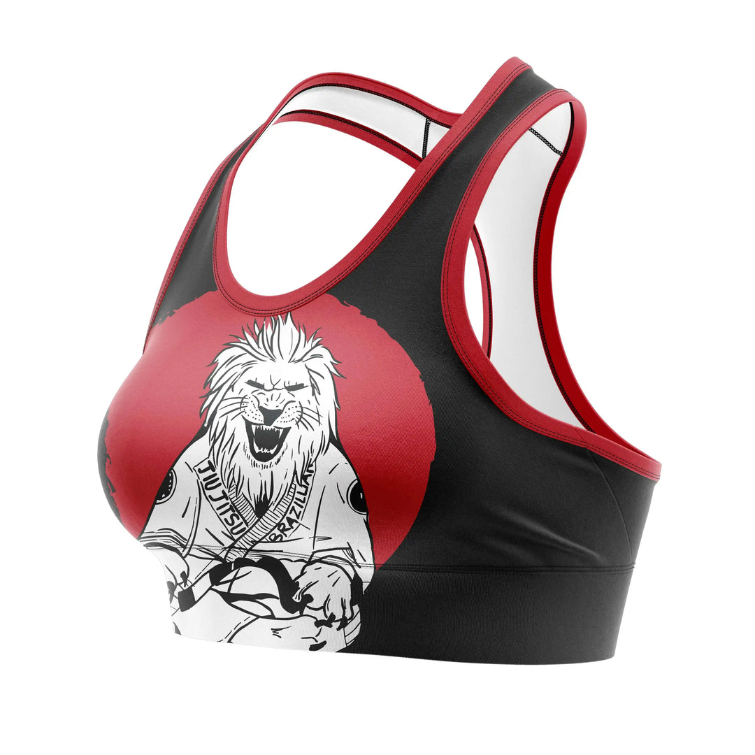 Lion Warrior Sports Bra alternate view | Combatra