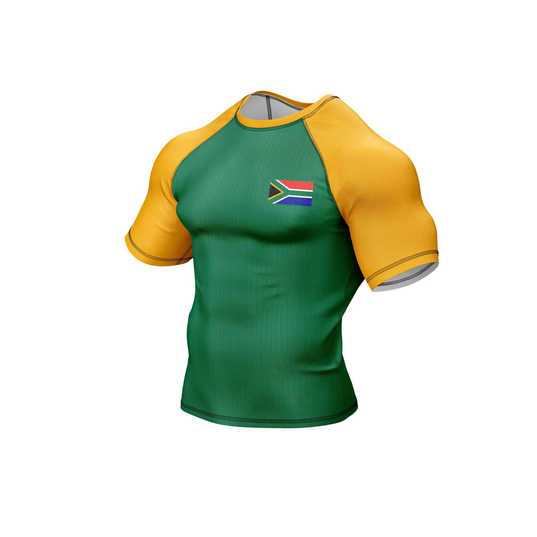 Combatra South Africa Patriotic BJJ Rashguard – UPF 50+