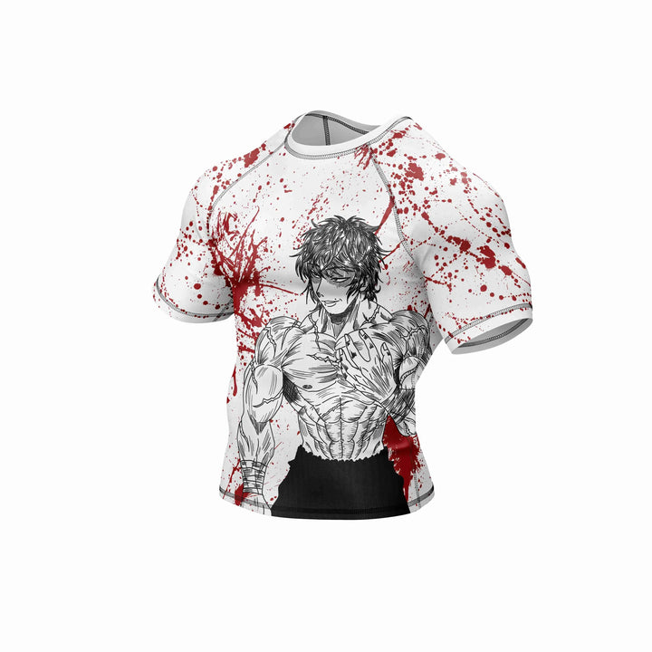 Combatra Blood Splash BJJ Rashguard – UPF 50+