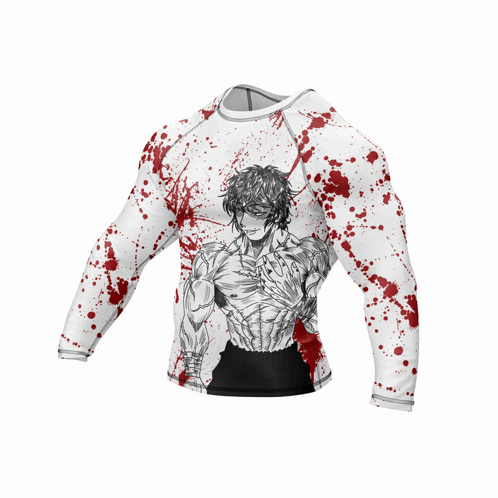 Combatra Blood Splash BJJ Rashguard – UPF 50+