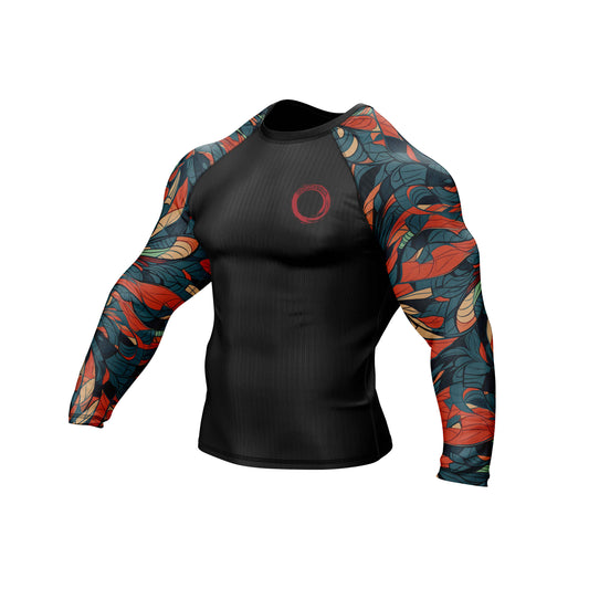 Feather Combat Compression Rash Guard