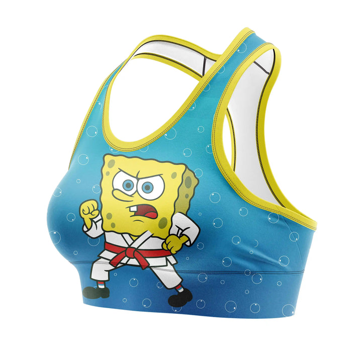 Combat Sponge Sports Bra alternate view | Combatra
