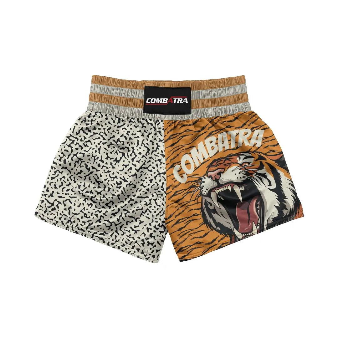Tiger Fury Muay Thai Shorts front view | Combatra