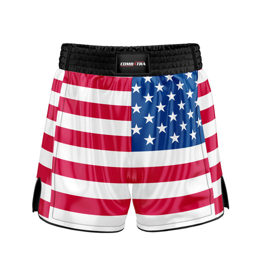 USA Flag Muay Thai Shorts