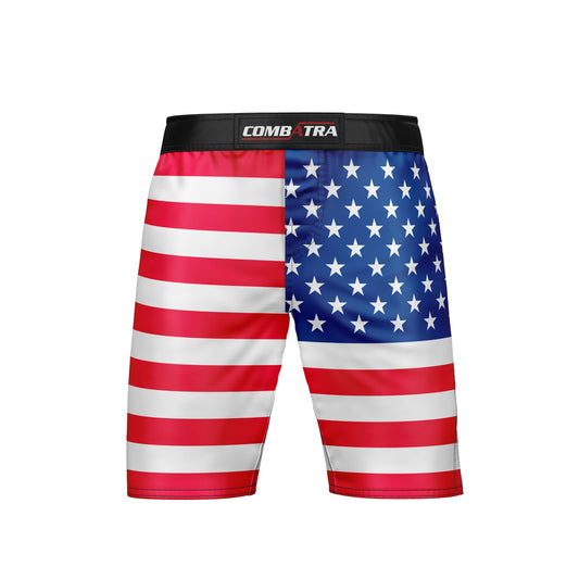 USA Flag MMA Shorts
