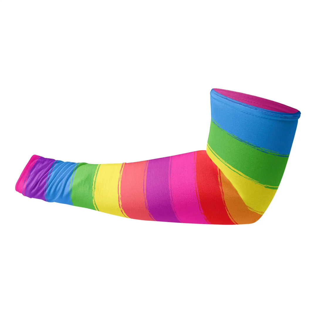 Combatra Kids Rainbow Arm Sleeves – UPF 50+