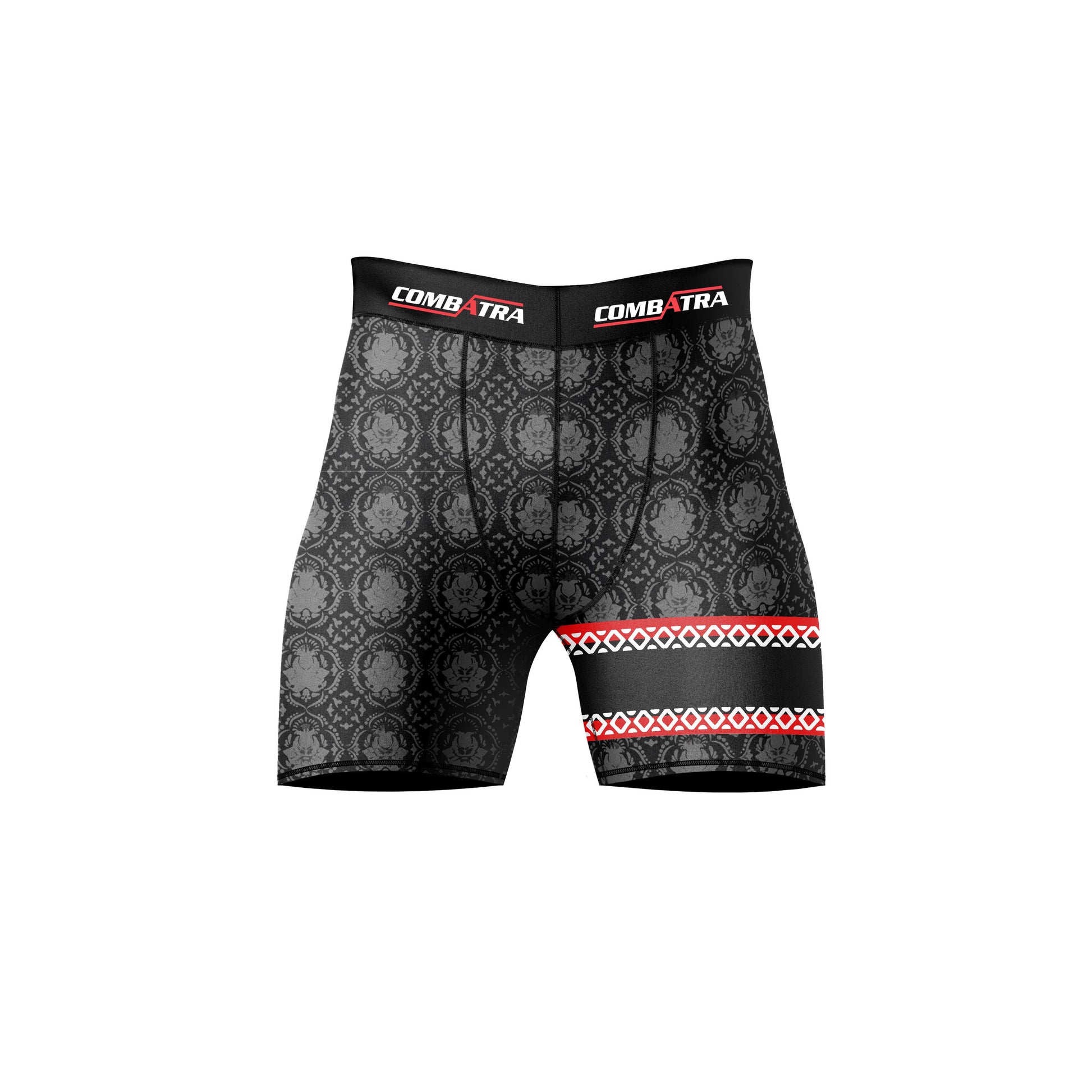 Red Reign Compression Shorts - Combatra