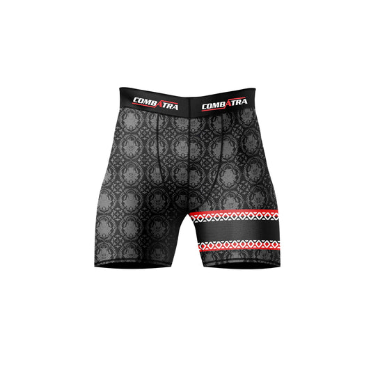 Red Reign Compression Shorts - Combatra