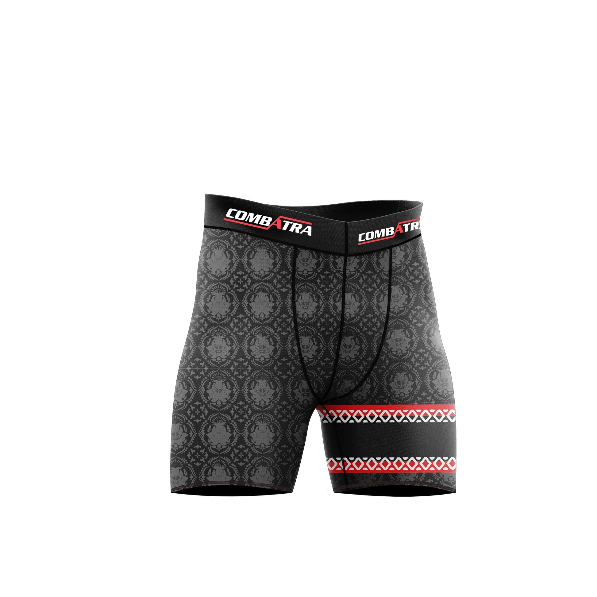 Red Reign Compression Shorts - Combatra