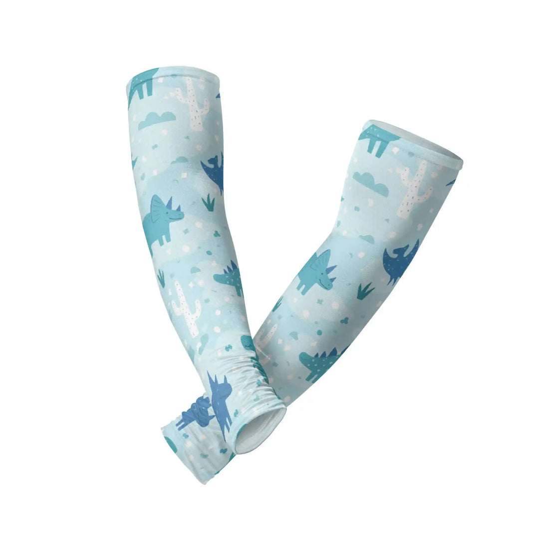 Combatra Kids Tiny Dino Roam Arm Sleeves – UPF 50+