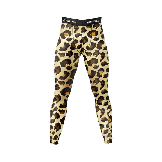 Leopard Rage Compression Pants - Combatra