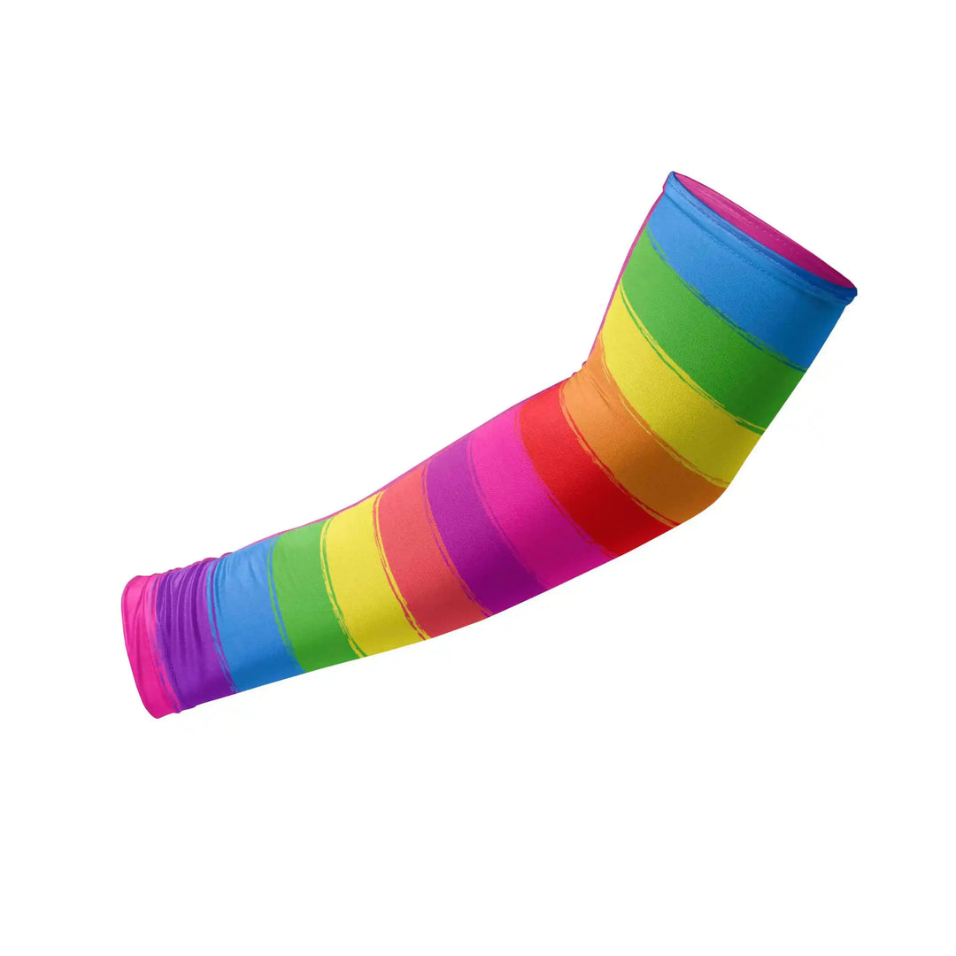 Combatra Kids Rainbow Arm Sleeves – UPF 50+