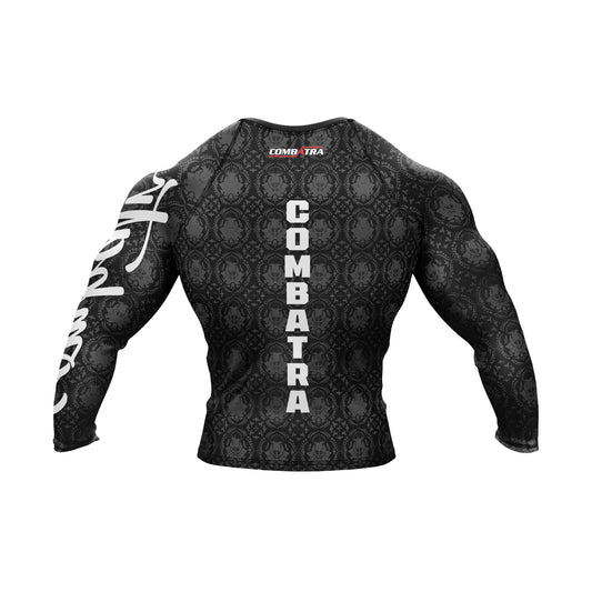 Red Reign  Compression Rash Guard - Combatra