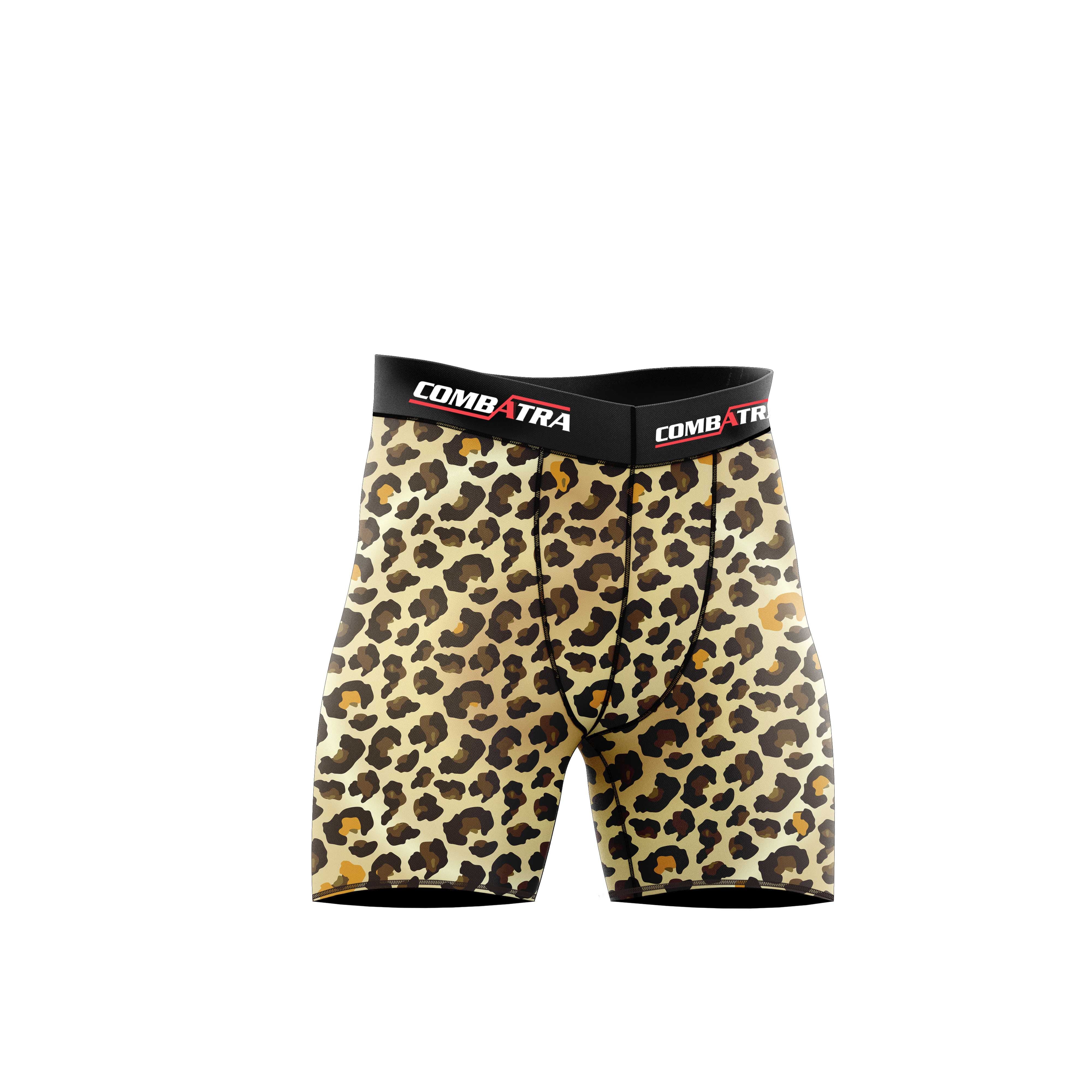 Leopard rage Compression Shorts