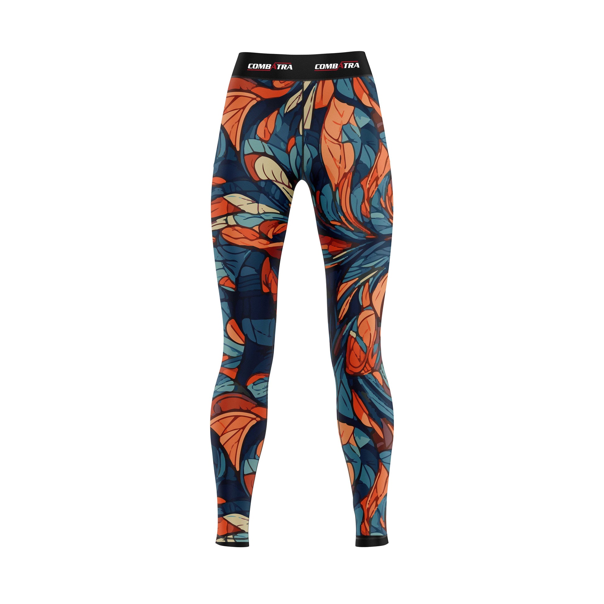 Feather Design Compression Pants - Combatra