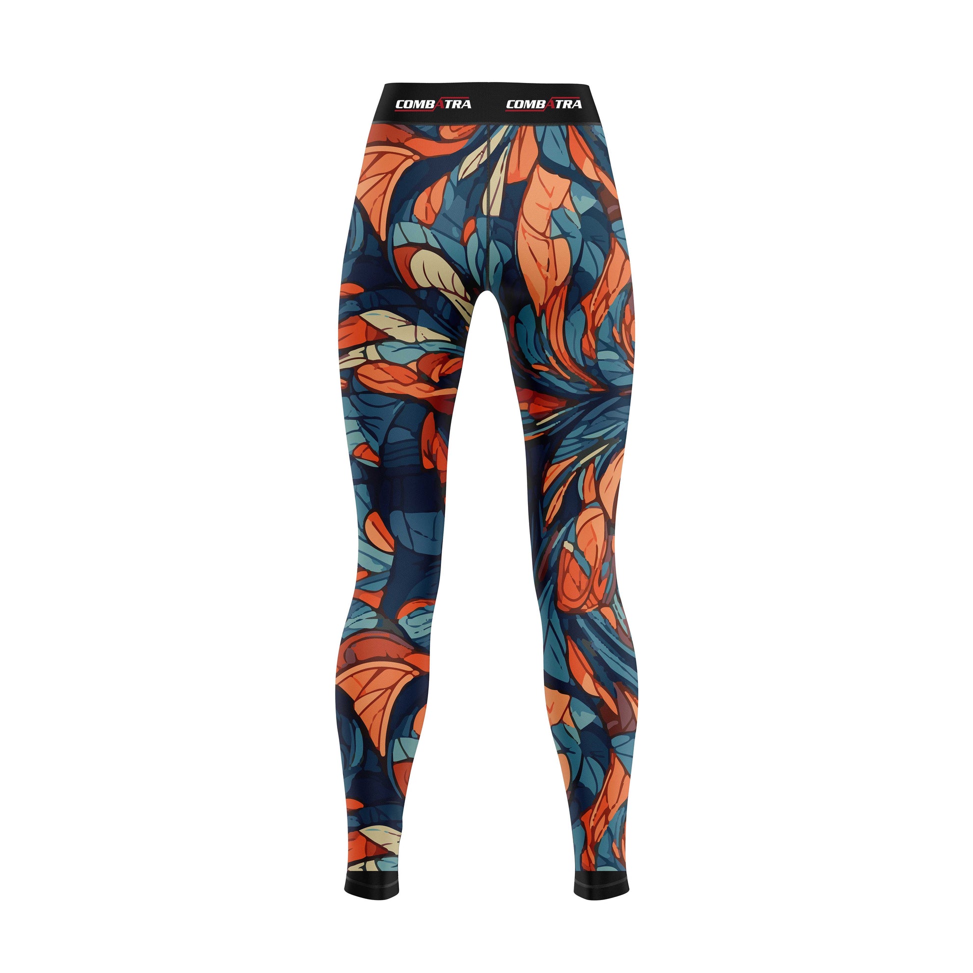 Feather Design Compression Pants - Combatra
