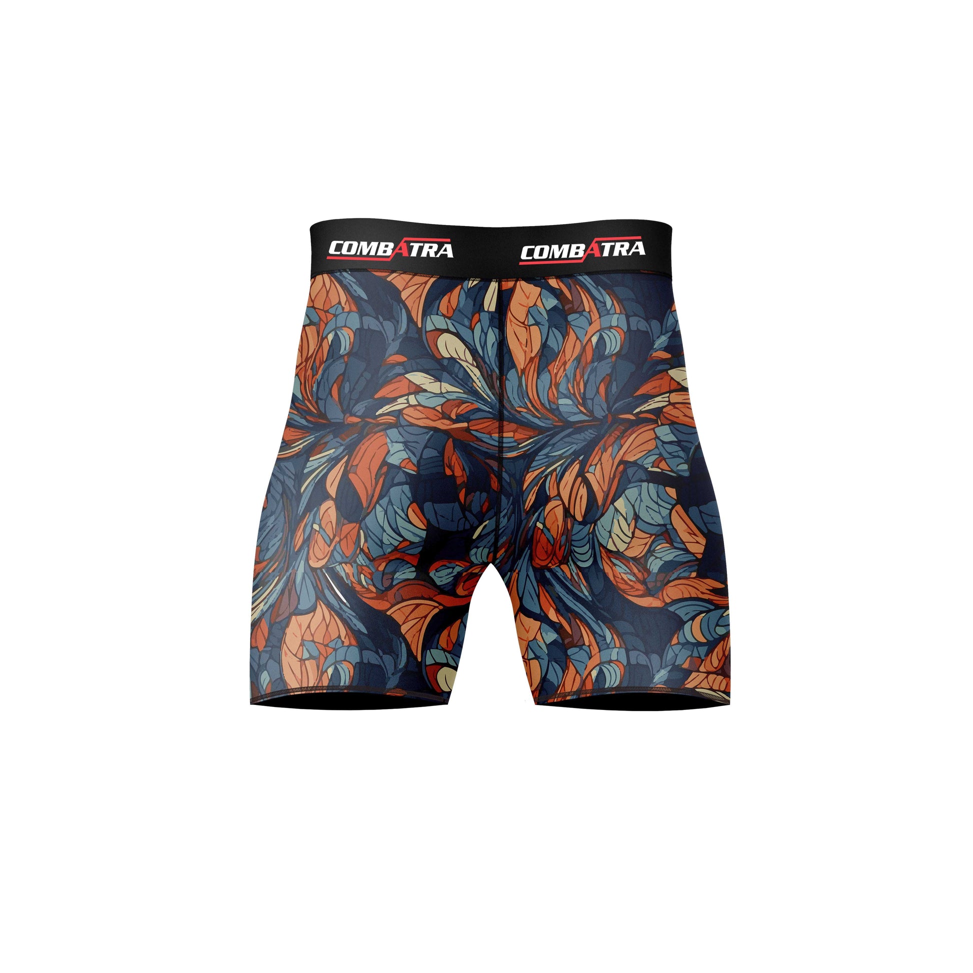 Feather Design   Compression Shorts - Combatra