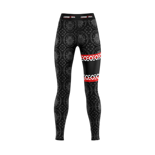 Red Reign  Compression spats For Women - Combatra