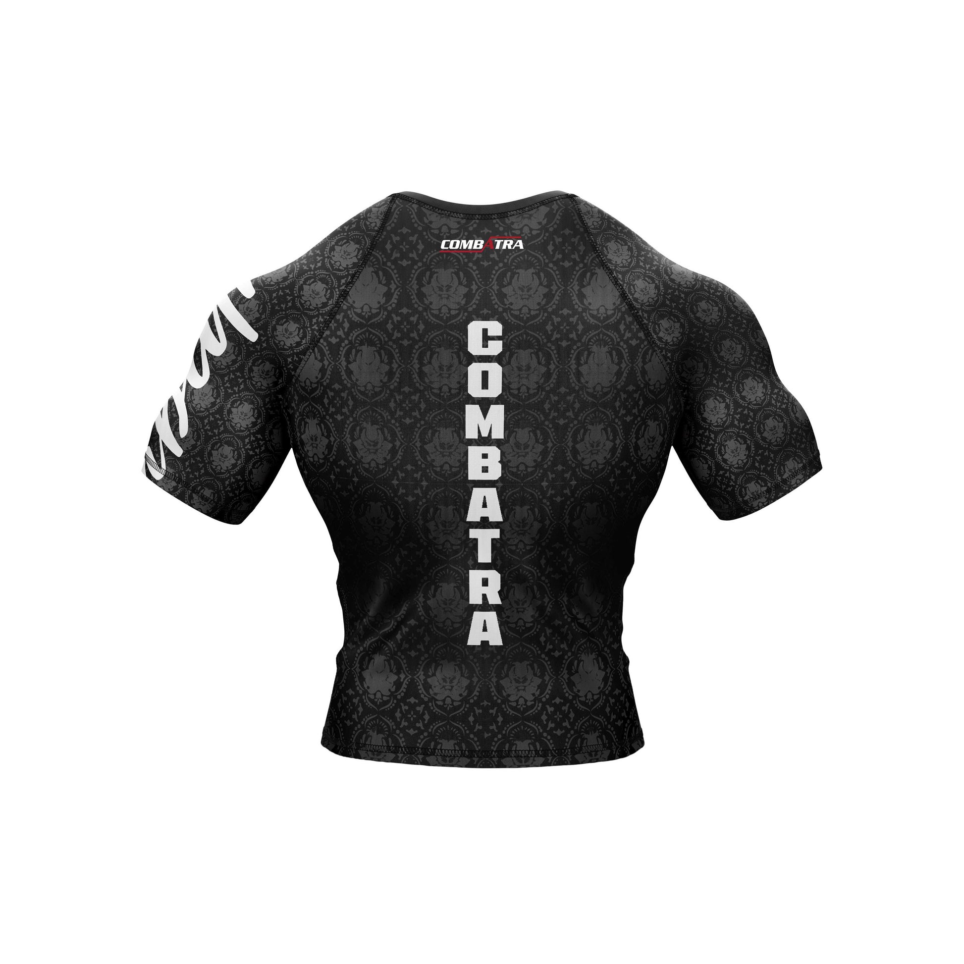 Red Reign  Compression Rash Guard - Combatra