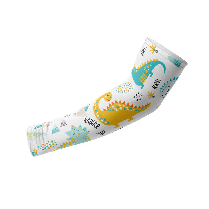 Combatra Kids Little Dino World Arm Sleeves – UPF 50+