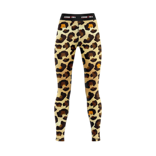 Leopard Rage Compression spats For Women - Combatra