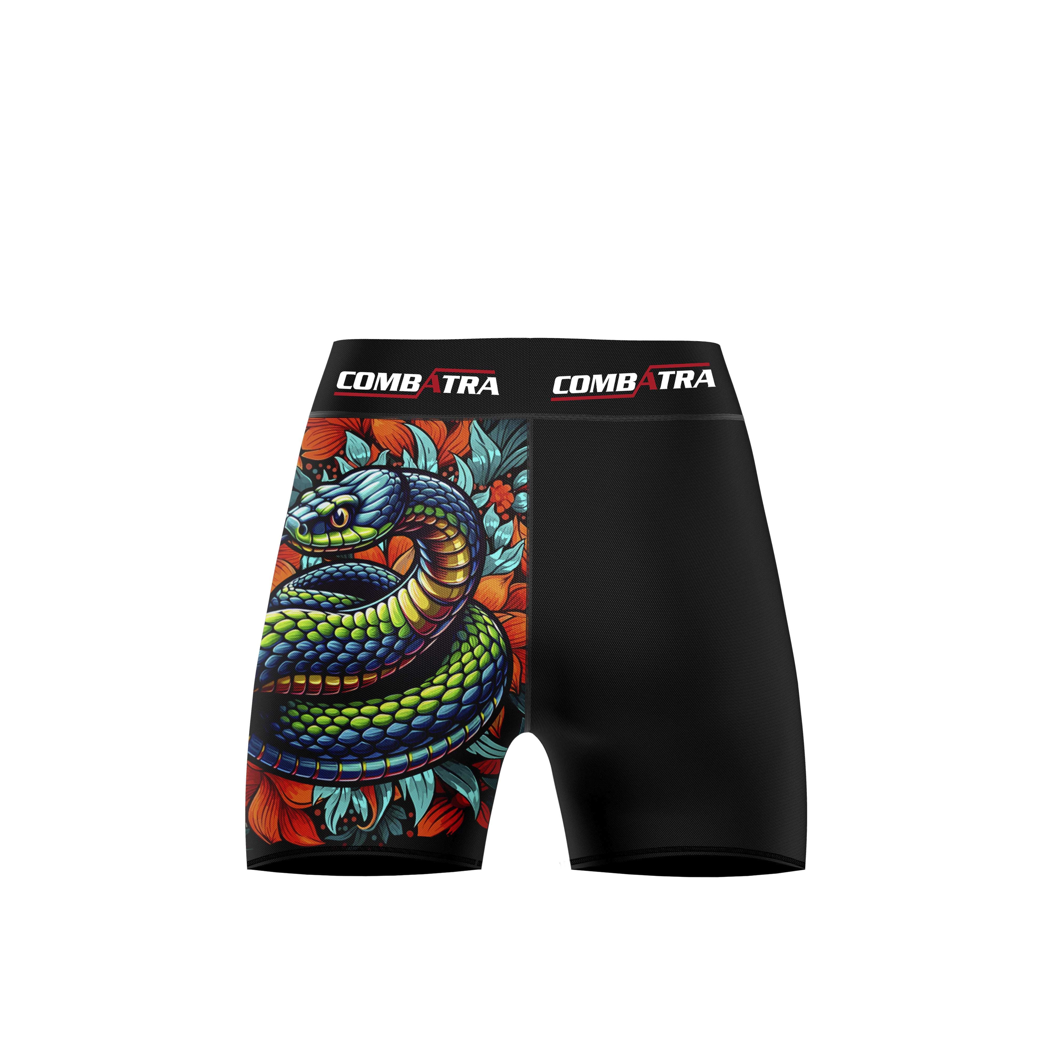 Venom Strike Women’s  Compression Shorts -  Combat Shorts