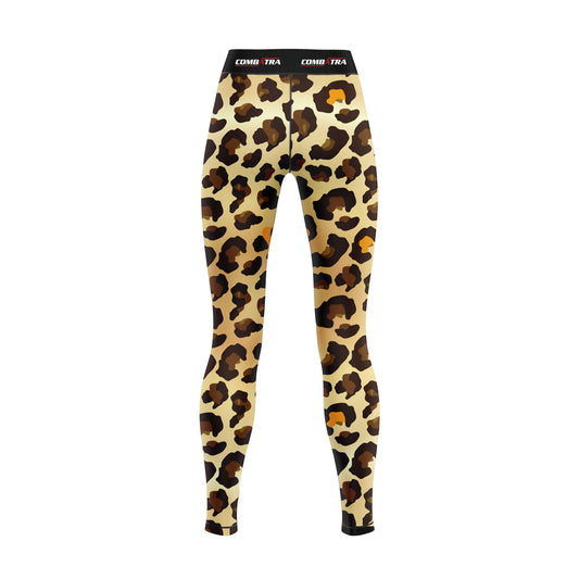 Leopard Rage Compression spats For Women - Combatra