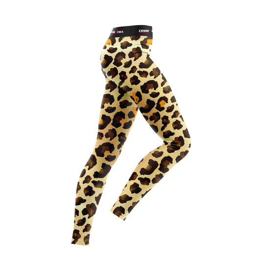 Leopard Rage Compression spats For Women - Combatra