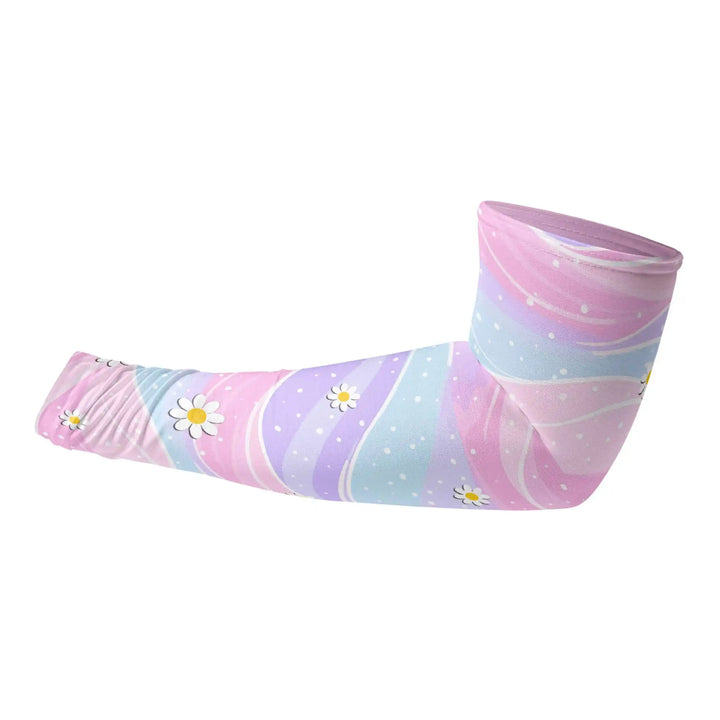 Combatra Kids Wavy Rainbow Arm Sleeves – UPF 50+