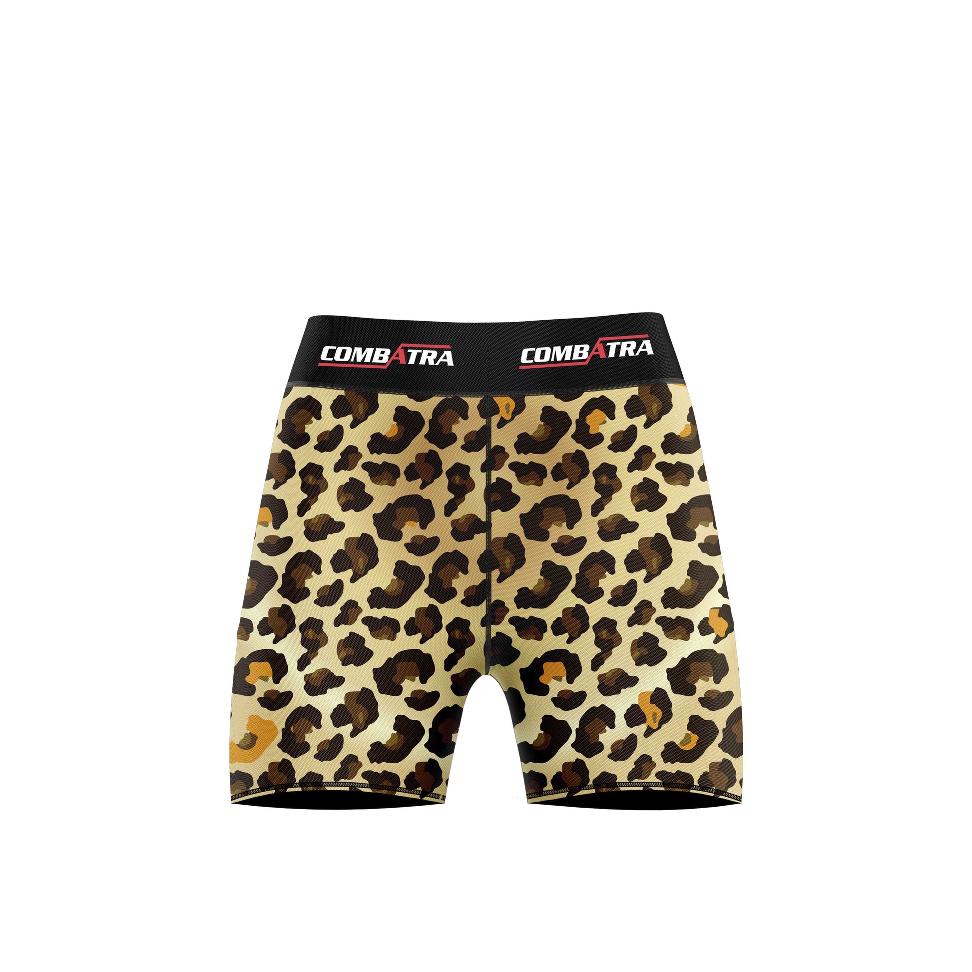 Leopard Rage  Women’s  Compression Shorts -  Combat Shorts - Combatra