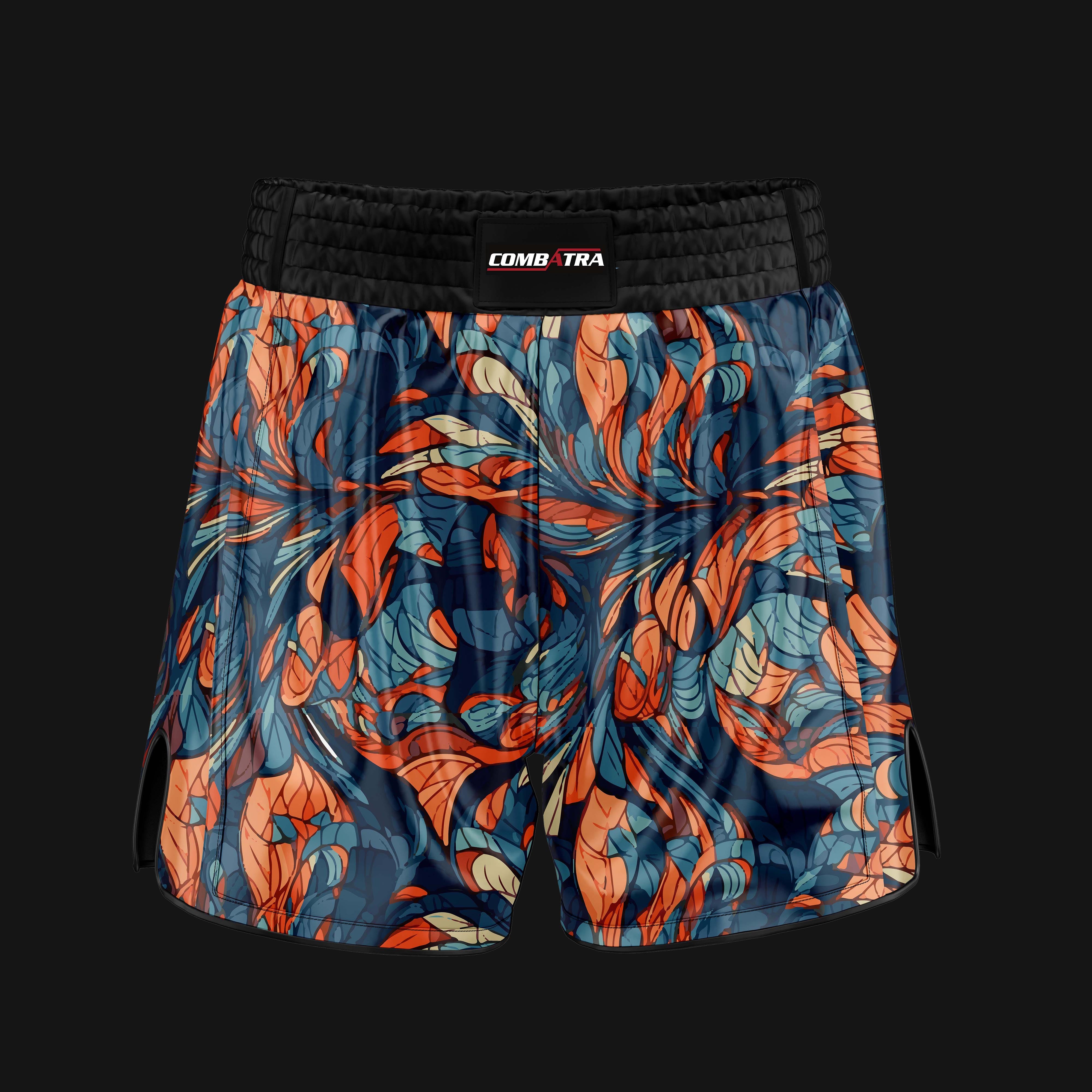 Feather Design Muay Thai Shorts