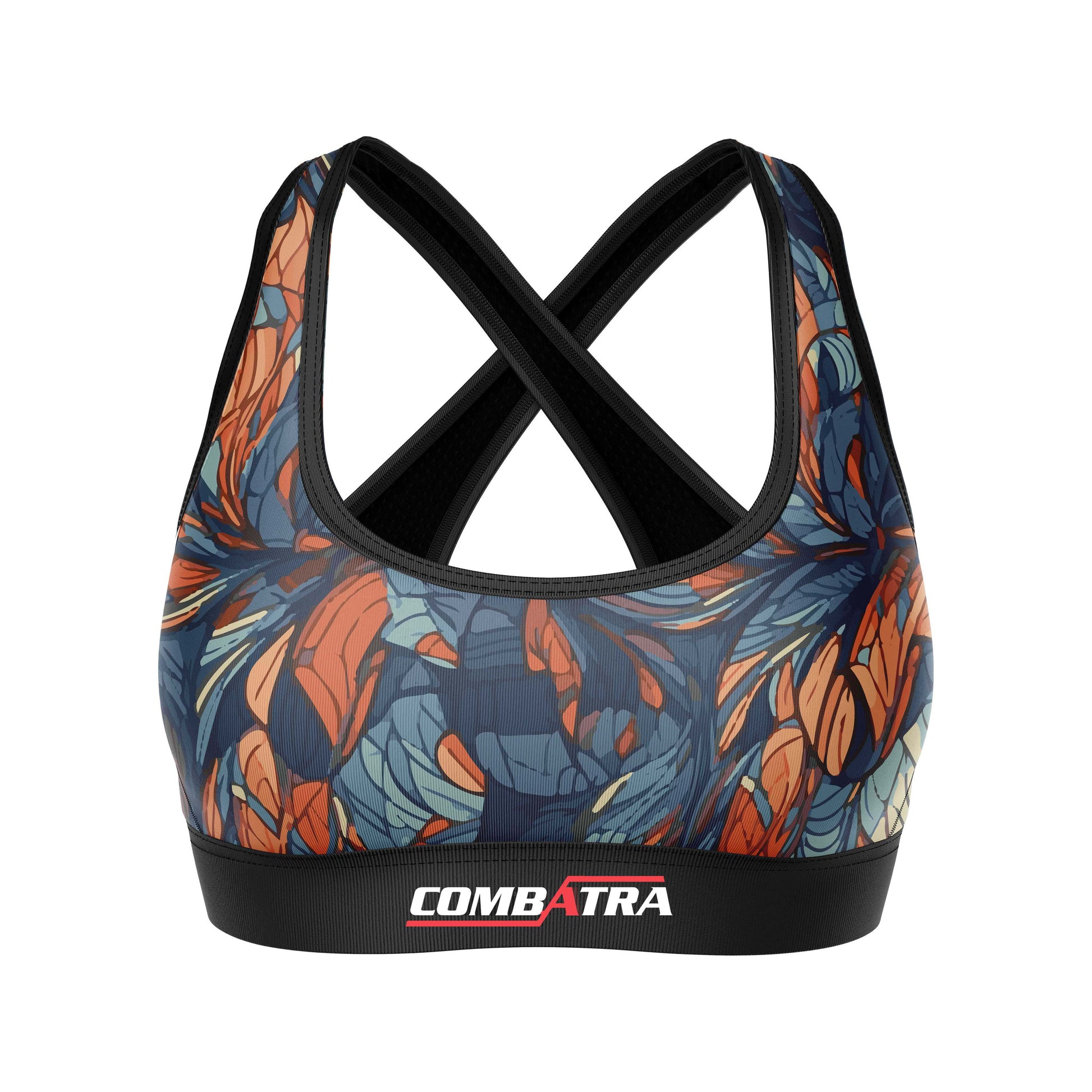 Feather Design Sports Bra - Combatra