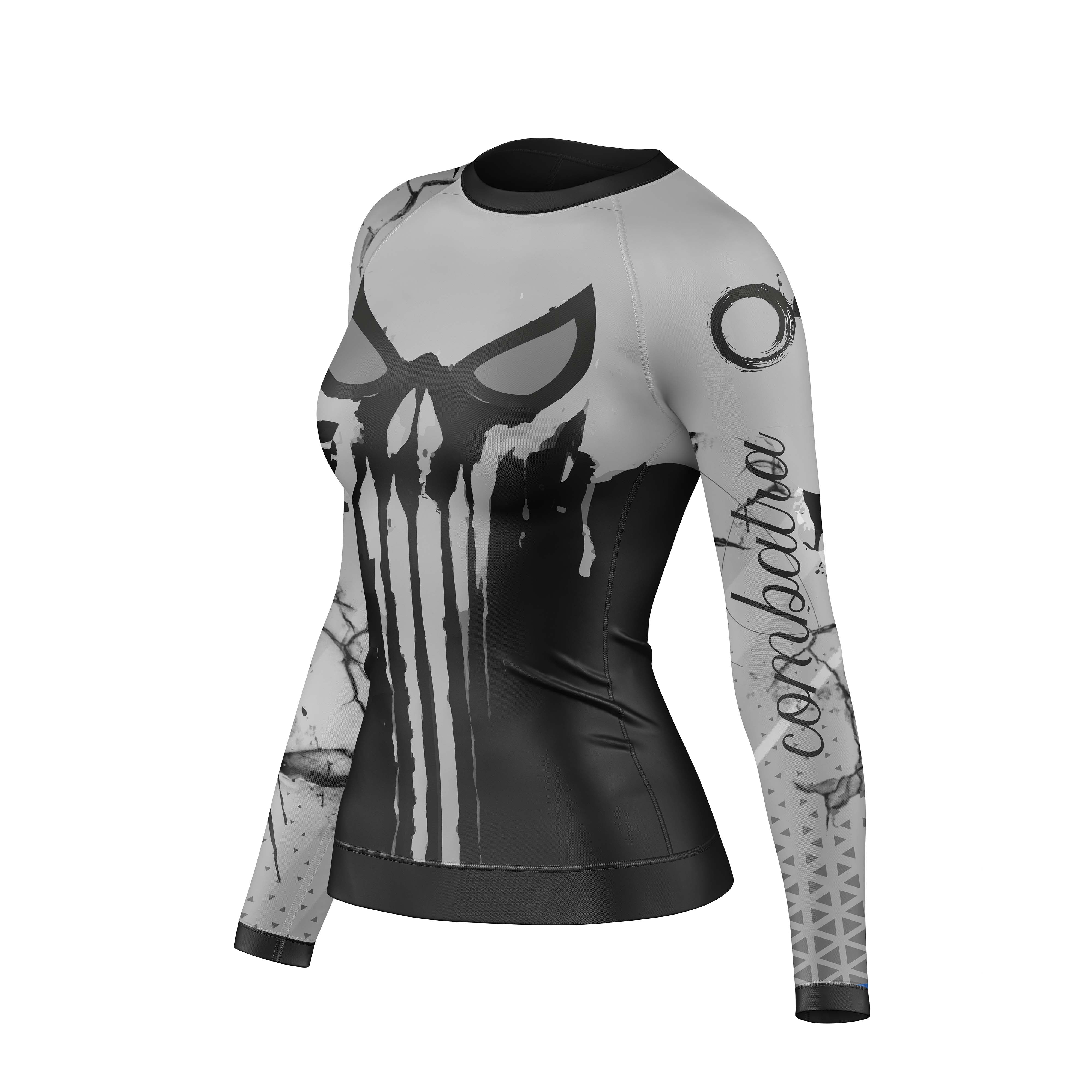 Shadow Impact Compression Rash Guard For Women