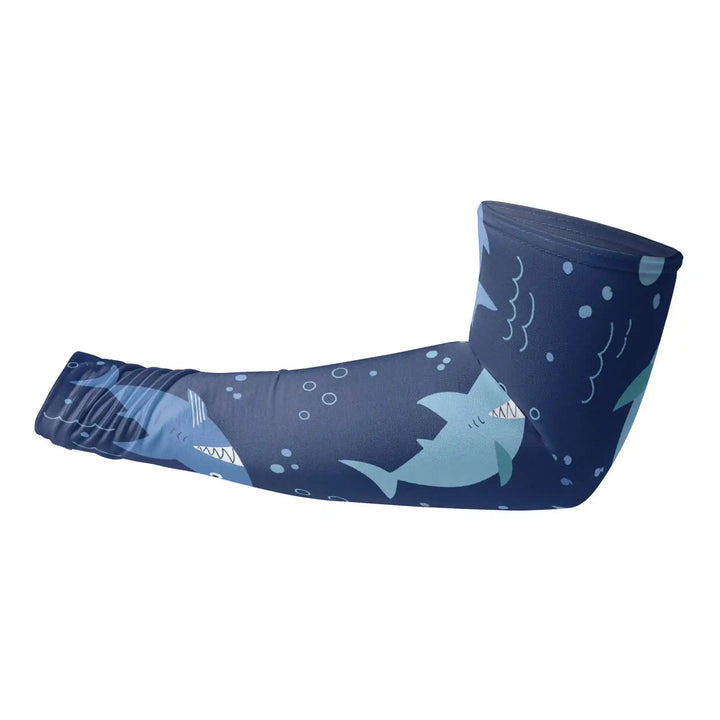 Combatra Kids Ocean Shark Bite Arm Sleeves – UPF 50+