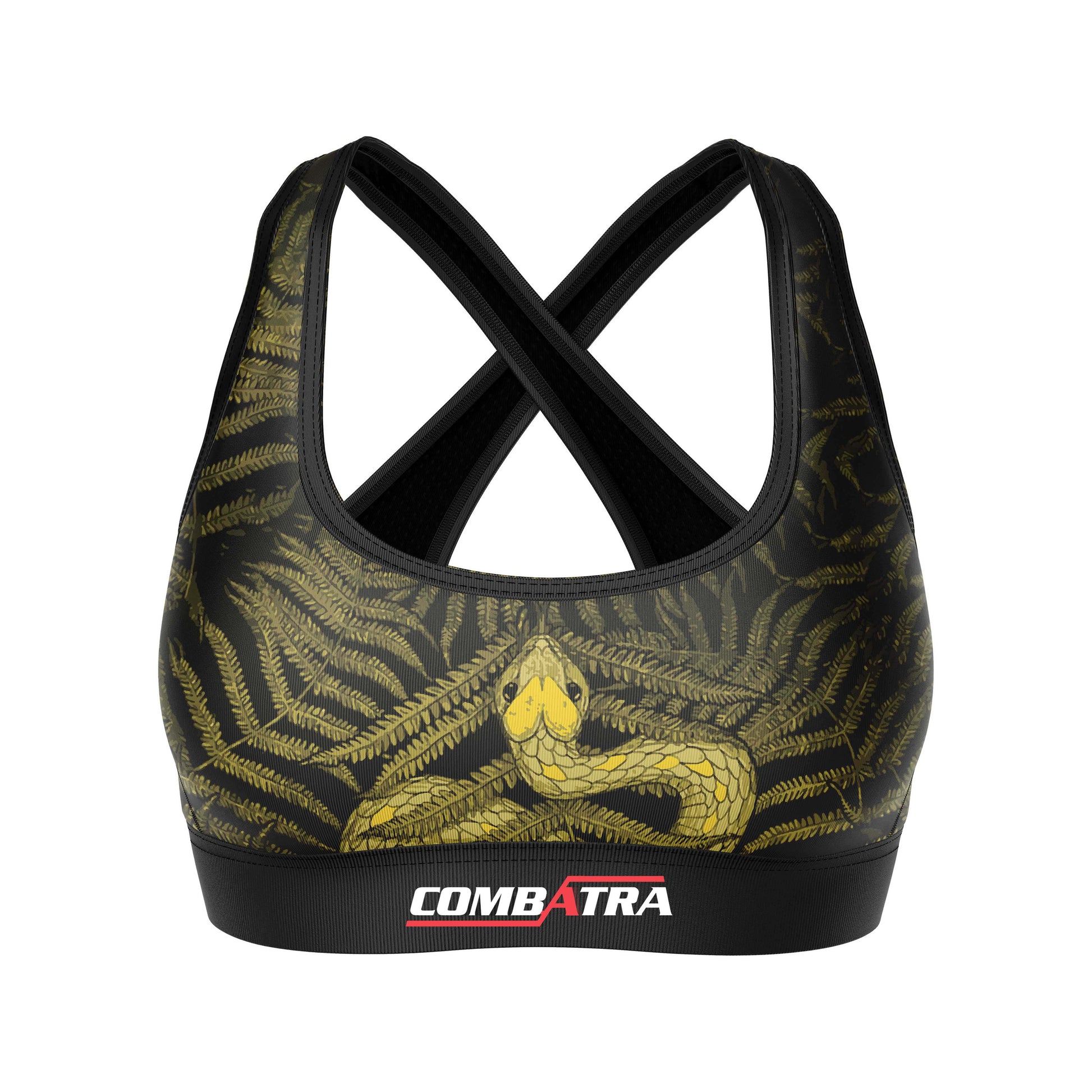 Abstract Snake Fury Sports Bra - Combatra