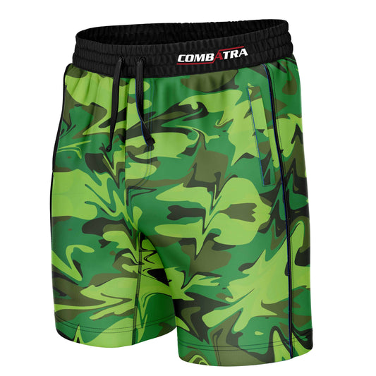 Green camo Battle Field Training Shorts - Combatra
