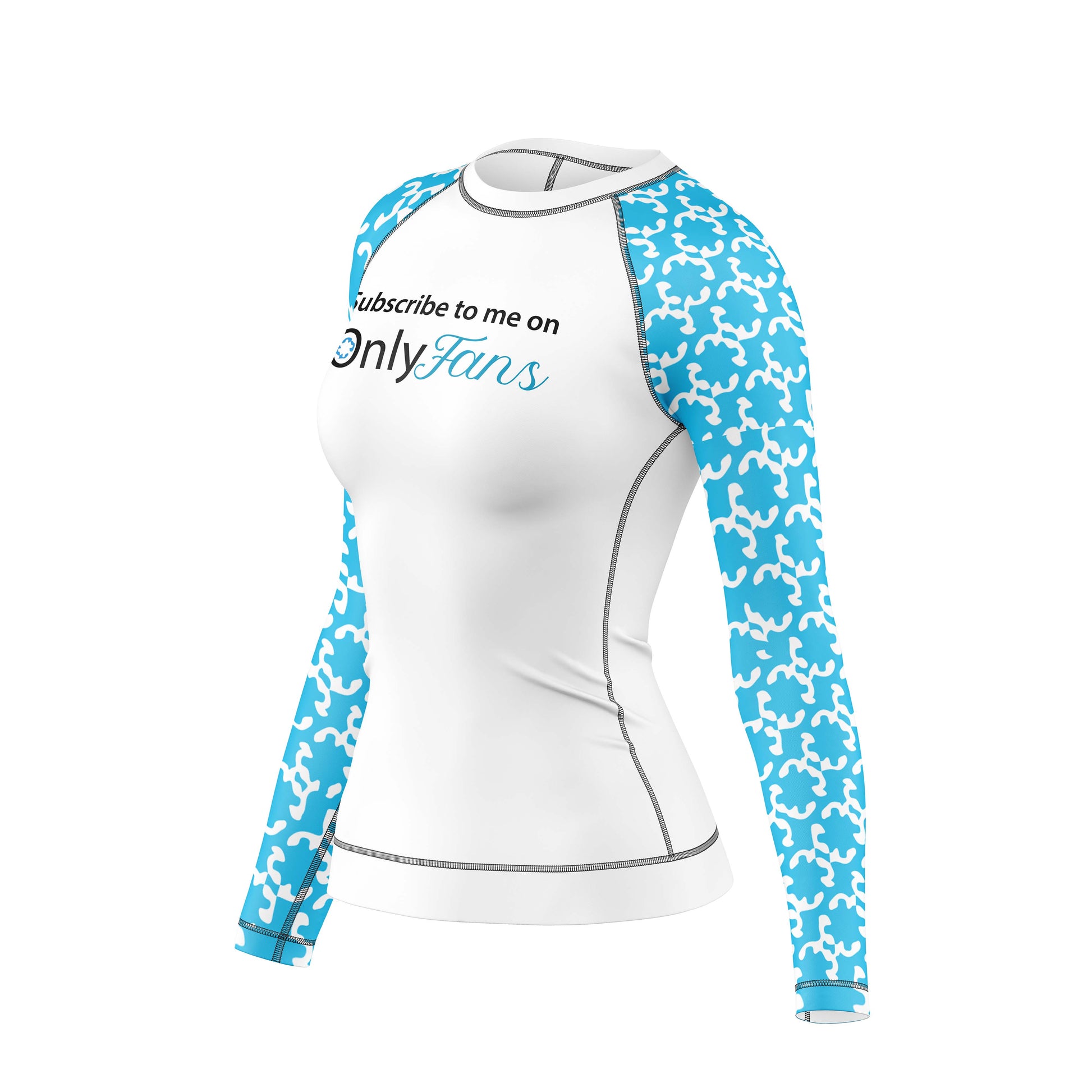 Fans Only Compression Rash Guard For Women - Combatra