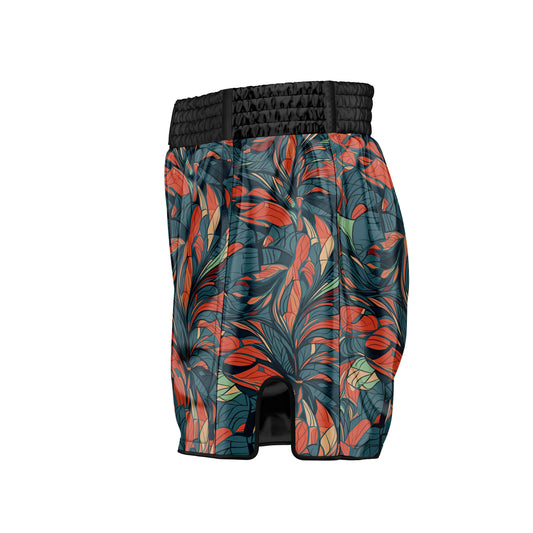 Feather Design Muay Thai Shorts