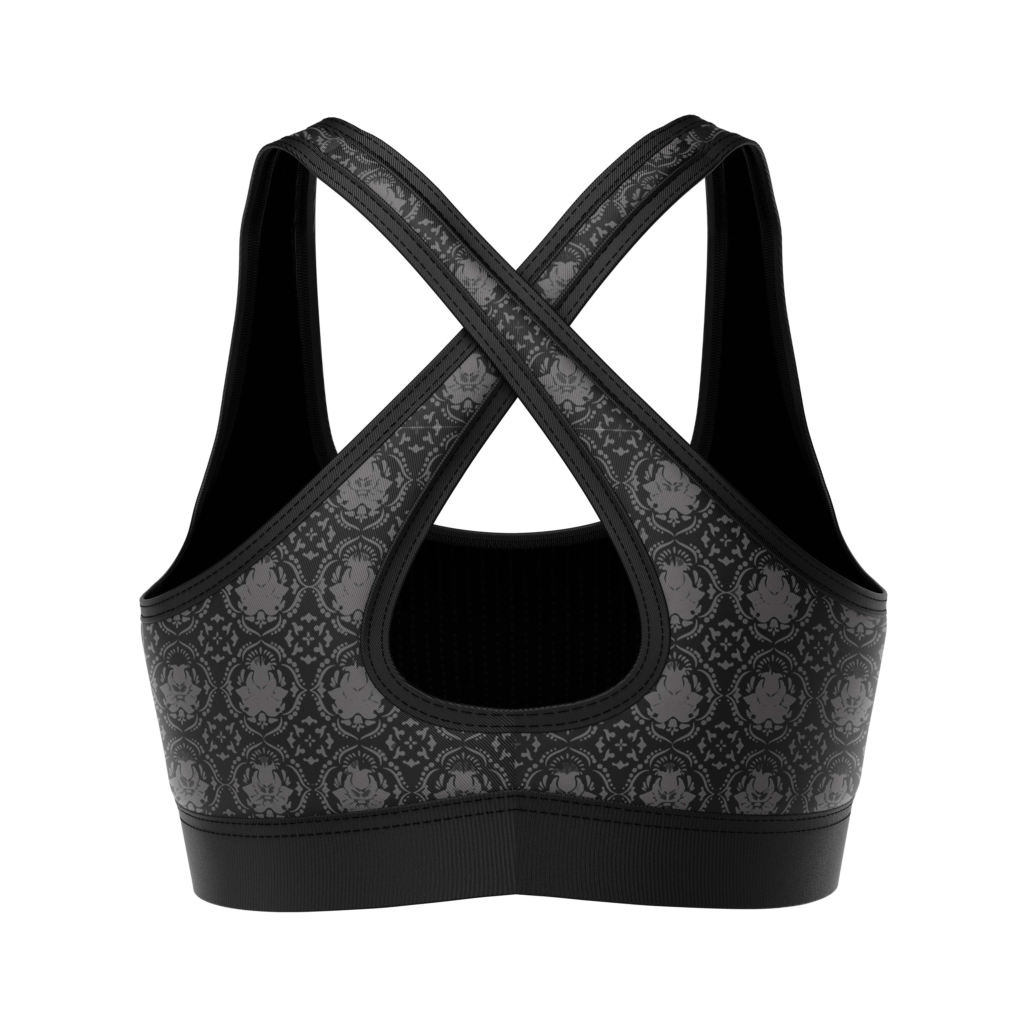 Red Reign  Sports Bra