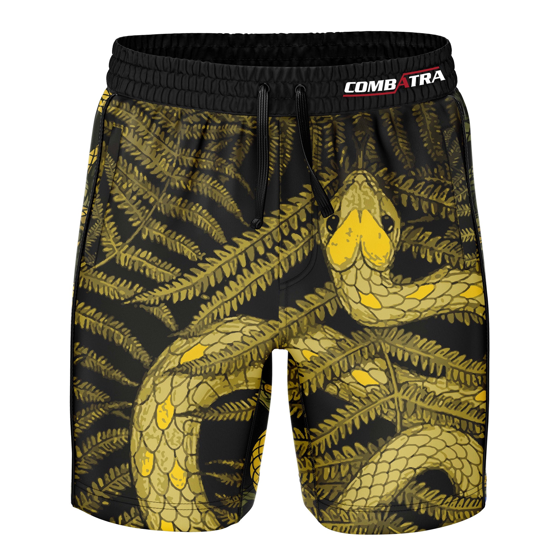 Abstract Snake fury Training Shorts - Combatra