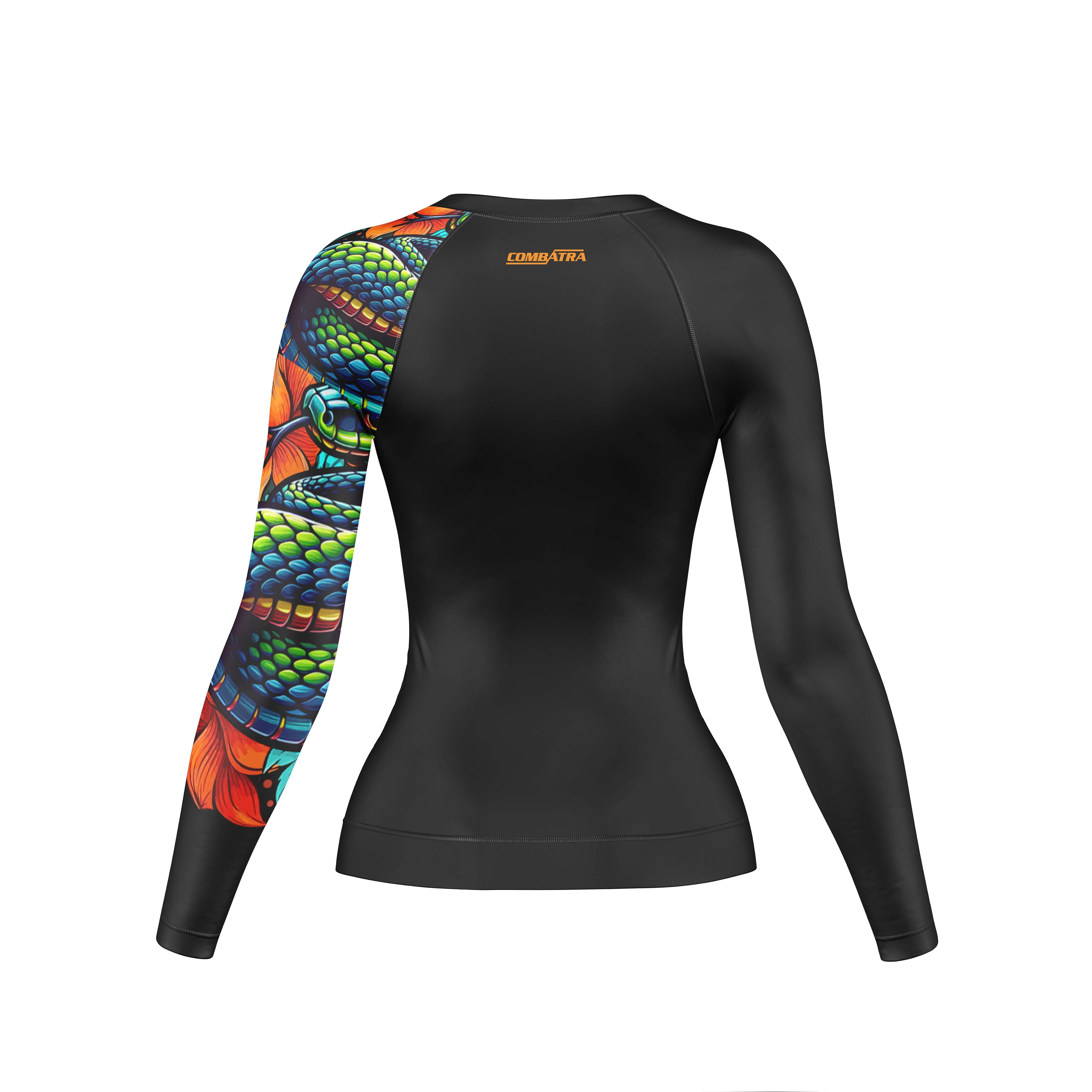 Venom Strike Compression Rash Guard For Women