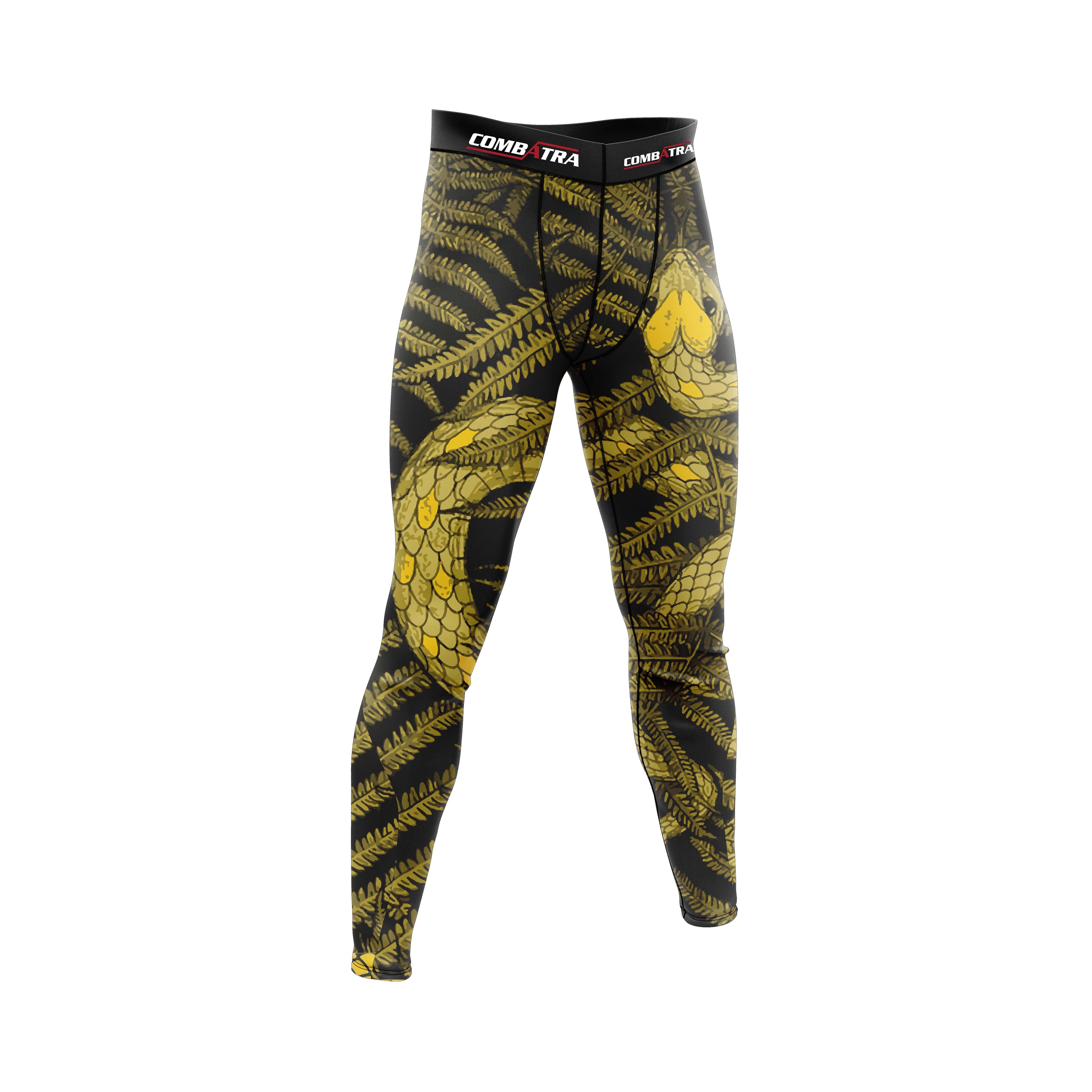 Abstract Snake fury Compression Pants