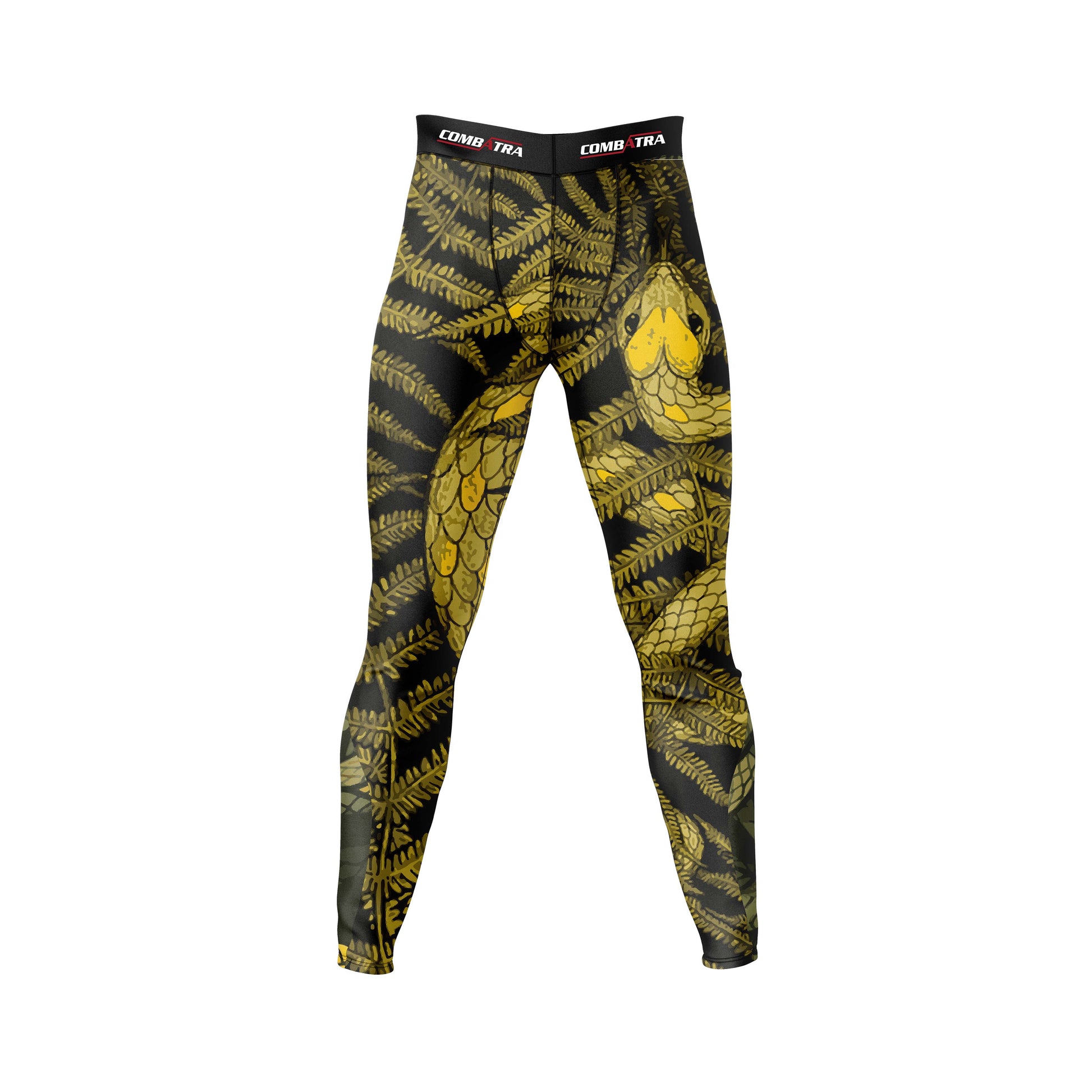 Abstract Snake fury Compression Pants - Combatra